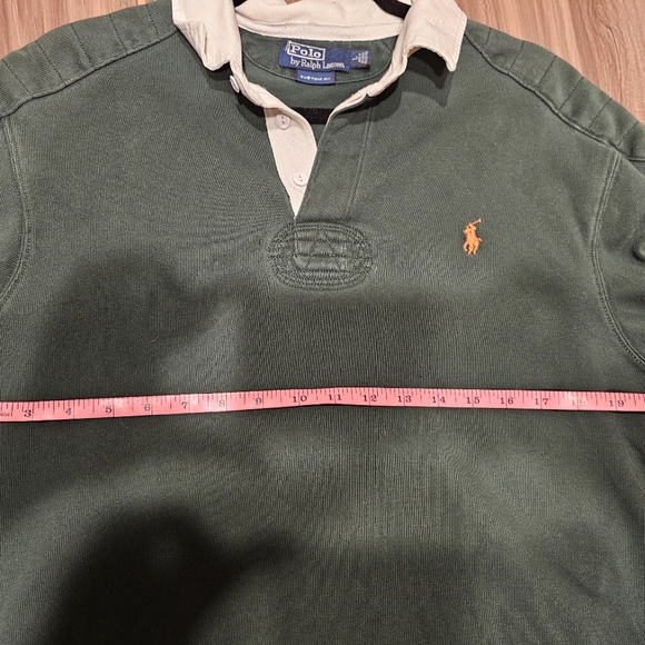 Vintage long sleeve Polo size Large - Picture 6 of 8
